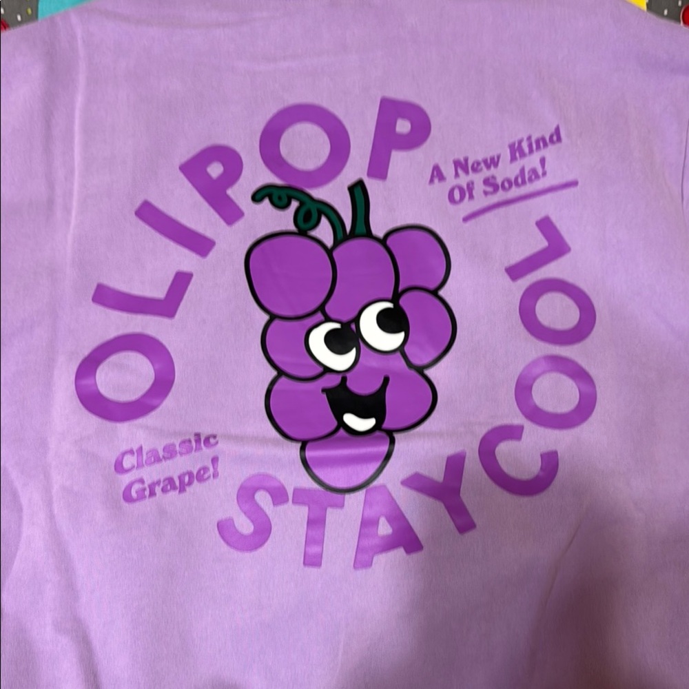 Purple Graphic Hoodie